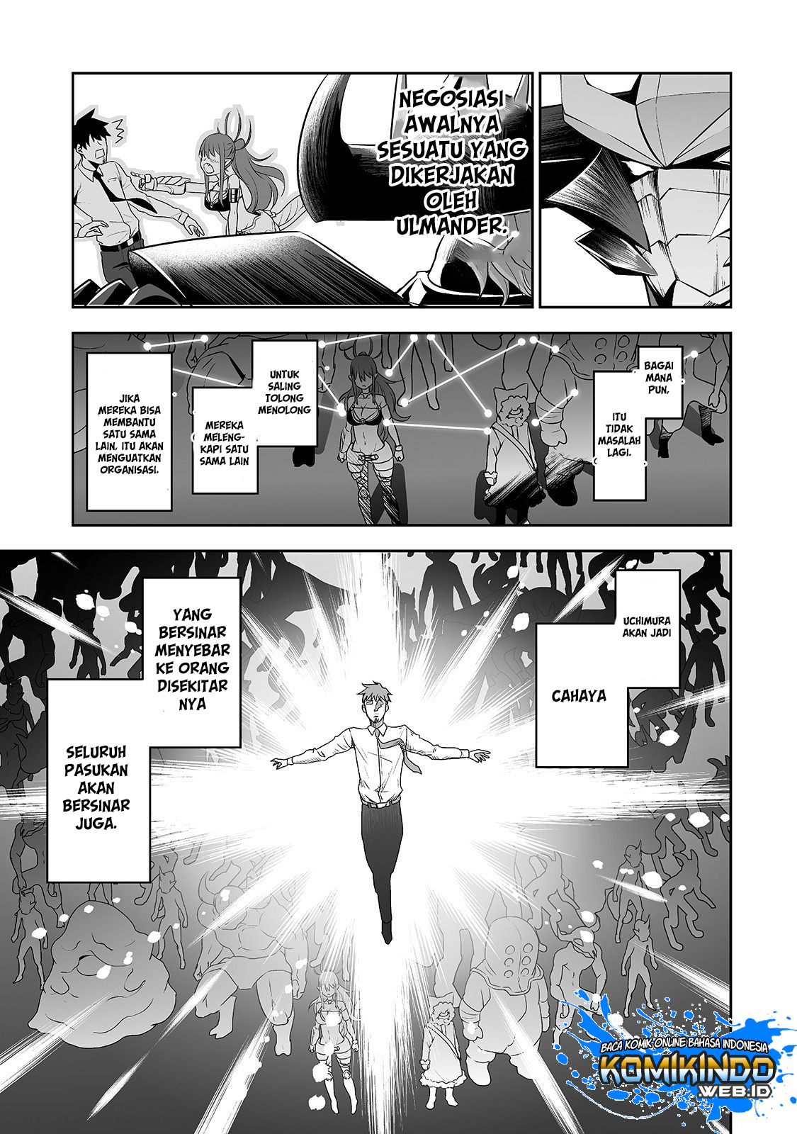 Salaryman Ga Isekai Ni Ittara Shitennou Ni Natta Hanashi